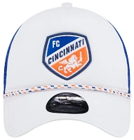 New Era Adult FC Cincinnati 2024 Court Sport 9Forty Blue Adjustable Hat