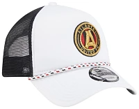 New Era Adult Atlanta United 2024 Court Sport 9Forty Black Adjustable Hat