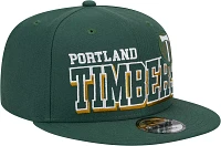 New Era Adult Portland Timbers 2024 Gameday 9Fifty Green Adjustable Hat