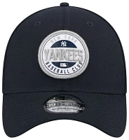 New Era Adult York Yankees Blue Game Day 39Thirty Stretch Fit Hat