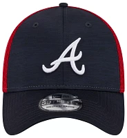 New Era Adult Atlanta Braves Navy Game Day 39Thirty Stretch Fit Hat