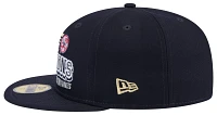 New Era Adult York Yankees Blue Throwback 59Fifty Fitted Hat