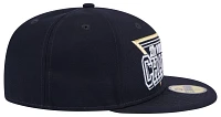 New Era Adult York Yankees Blue Throwback 59Fifty Fitted Hat