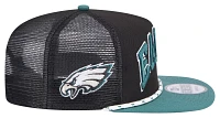 New Era Men's Philadelphia Eagles Golfer 9Fifty Snap Adjustable Hat