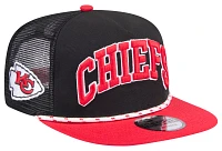 New Era Men's Kansas City Chiefs Golfer 9Fifty Snap Adjustable Hat