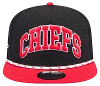 New Era Men's Kansas City Chiefs Golfer 9Fifty Snap Adjustable Hat