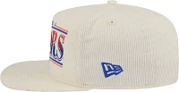 New Era Men's Florida Gators White Corduroy Golfer Adjustable Hat