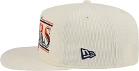 New Era Men's Auburn Tigers White Corduroy Golfer Adjustable Hat