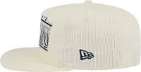 New Era Men's Penn State Nittany Lions White Corduroy Golfer Adjustable Hat