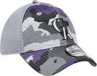 New Era Youth Colorado Rockies Camo Active 39Thirty Stretch Fit Hat