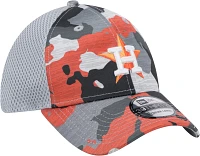 New Era Youth Houston Astros Camo Active 39Thirty Stretch Fit Hat