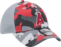 New Era Youth Los Angeles Angels Camo Active 39Thirty Stretch Fit Hat