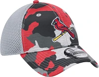 New Era Youth St. Louis Cardinals Camo Active 39Thirty Stretch Fit Hat