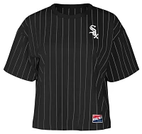 New Era Women's Chicago White Sox Black Throwback T-Shirt