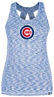 New Era Women's Chicago Cubs Blue Active Tank Top