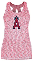 New Era Women's Los Angeles Angels Red Active Tank Top