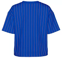 New Era Women's York Mets Blue Throwback T-Shirt