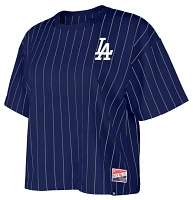 New Era Women's Los Angeles Dodgers Blue Throwback T-Shirt