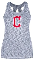 New Era Women's Cleveland Guardians Navy Active Tank Top