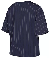 New Era Women's York Yankees Navy Throwback T-Shirt