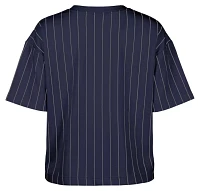 New Era Women's York Yankees Navy Throwback T-Shirt