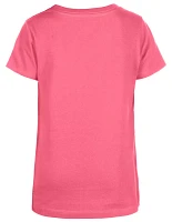 New Era Girls' Chicago Cubs Pink V-Neck T-Shirt