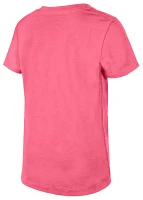 New Era Girls' Pittsburgh Pirates Pink V-Neck T-Shirt