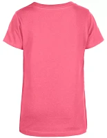 New Era Girls' York Mets Pink V-Neck T-Shirt