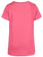 New Era Girls' Washington Nationals Pink V-Neck T-Shirt