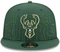 New Era Men's Milwaukee Bucks 2023 NBA Draft 9Fifty Adjustable Snapback Hat