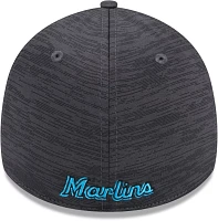 New Era Adult Miami Marlins Clubhouse 39Thirty Stretch Fit Hat