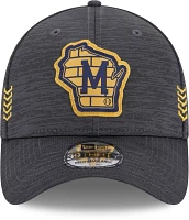 New Era Adult Milwaukee Brewers Clubhouse 39Thirty Stretch Fit Hat