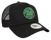 New Era Adult Celtic FC Seasonal Black Trucker Hat