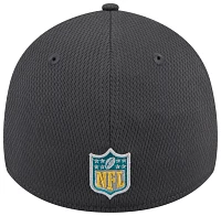 New Era Men's Jacksonville Jaguars 2024 NFL Draft Graphite 39Thirty Stretch Fit Hat