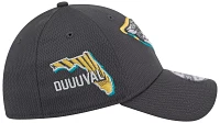 New Era Men's Jacksonville Jaguars 2024 NFL Draft Graphite 39Thirty Stretch Fit Hat