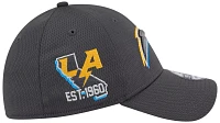 New Era Men's Los Angeles Chargers 2024 NFL Draft Graphite 39Thirty Stretch Fit Hat