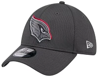 New Era Men's Arizona Cardinals 2024 NFL Draft Graphite 39Thirty Stretch Fit Hat