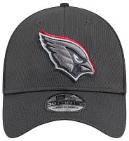 New Era Men's Arizona Cardinals 2024 NFL Draft Graphite 39Thirty Stretch Fit Hat