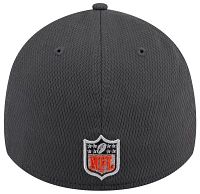 New Era Men's Cincinnati Bengals 2024 NFL Draft Graphite 39Thirty Stretch Fit Hat