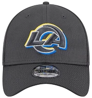 New Era Men's Los Angeles Rams 2024 NFL Draft Graphite 39Thirty Stretch Fit Hat