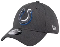 New Era Men's Indianapolis Colts 2024 NFL Draft Graphite 39Thirty Stretch Fit Hat