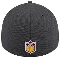 New Era Men's Washington Commanders 2024 NFL Draft Graphite 39Thirty Stretch Fit Hat