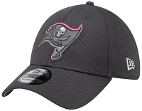 New Era Men's Tampa Bay Buccaneers 2024 NFL Draft Graphite 39Thirty Stretch Fit Hat