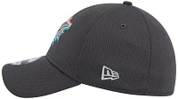 New Era Men's Miami Dolphins 2024 NFL Draft Graphite 39Thirty Stretch Fit Hat