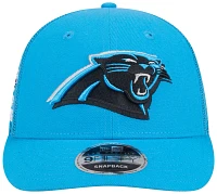 New Era Men's Carolina Panthers 2024 NFL Draft Blue Low Profile 9Fifty Adjustable Hat