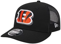 New Era Men's Cincinnati Bengals 2024 NFL Draft Black Low Profile 9Fifty Adjustable Hat