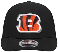 New Era Men's Cincinnati Bengals 2024 NFL Draft Black Low Profile 9Fifty Adjustable Hat