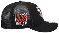 New Era Men's Cincinnati Bengals 2024 NFL Draft Black Low Profile 9Fifty Adjustable Hat