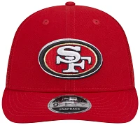 New Era Men's San Francisco 49ers 2024 NFL Draft Red Low Profile 9Fifty Adjustable Hat