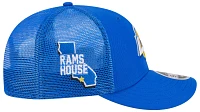 New Era Men's Los Angeles Rams 2024 NFL Draft Royal Low Profile 9Fifty Adjustable Hat